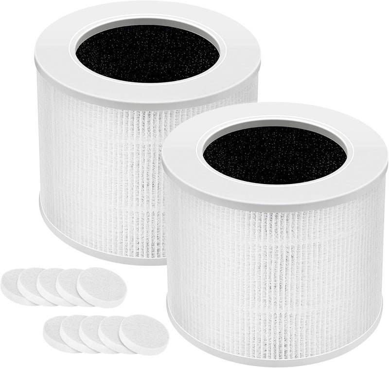 isingo 2 Pack Core Mini Replacement Filter for LEVOIT Core Mini-P Air Purifiers, Core Mini-RF Filter Replacement - Image 1